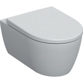 Geberit Icon New Wand-WC-Set Tiefspüler ohne Spülrand inkl. Deckel (530x360x375mm)