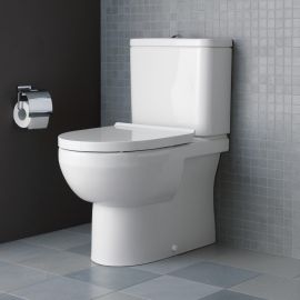Duravit No.1 Stand-WC Tiefspüler ohne Spülrand