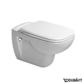 Duravit D-Code Wand-WC Tiefspüler inkl. Deckel ohne Spülrand 