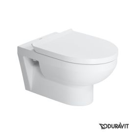 Duravit No.1 Wand-WC-Set Tiefspüler inkl. Deckel ohne Spülrand 