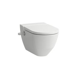 Laufen Navia Dusch-WC Tiefspüler ohne Spülrand mit seitlicher Öffnung für Wasser (580x370x380mm)