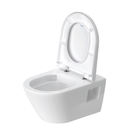 Duravit D-Neo Wand-WC-Set Tiefspüler ohne Spülrand inkl. Deckel (540x360x400mm)