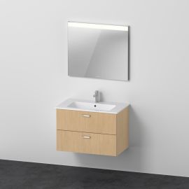Duravit XBase Waschtisch mit Unterbau und Spiegel