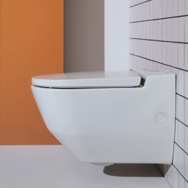 Laufen Navia Dusch-WC Tiefspüler spülrandlos mit seitlicher Öffnung