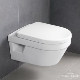 Villeroy & Boch Omnia Wand-WC-Set Tiefspüler ohne Spülrand inkl. Deckel