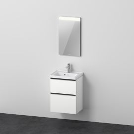 Duravit D-Neo Handwaschbecken und Unterbau mit Spiegel